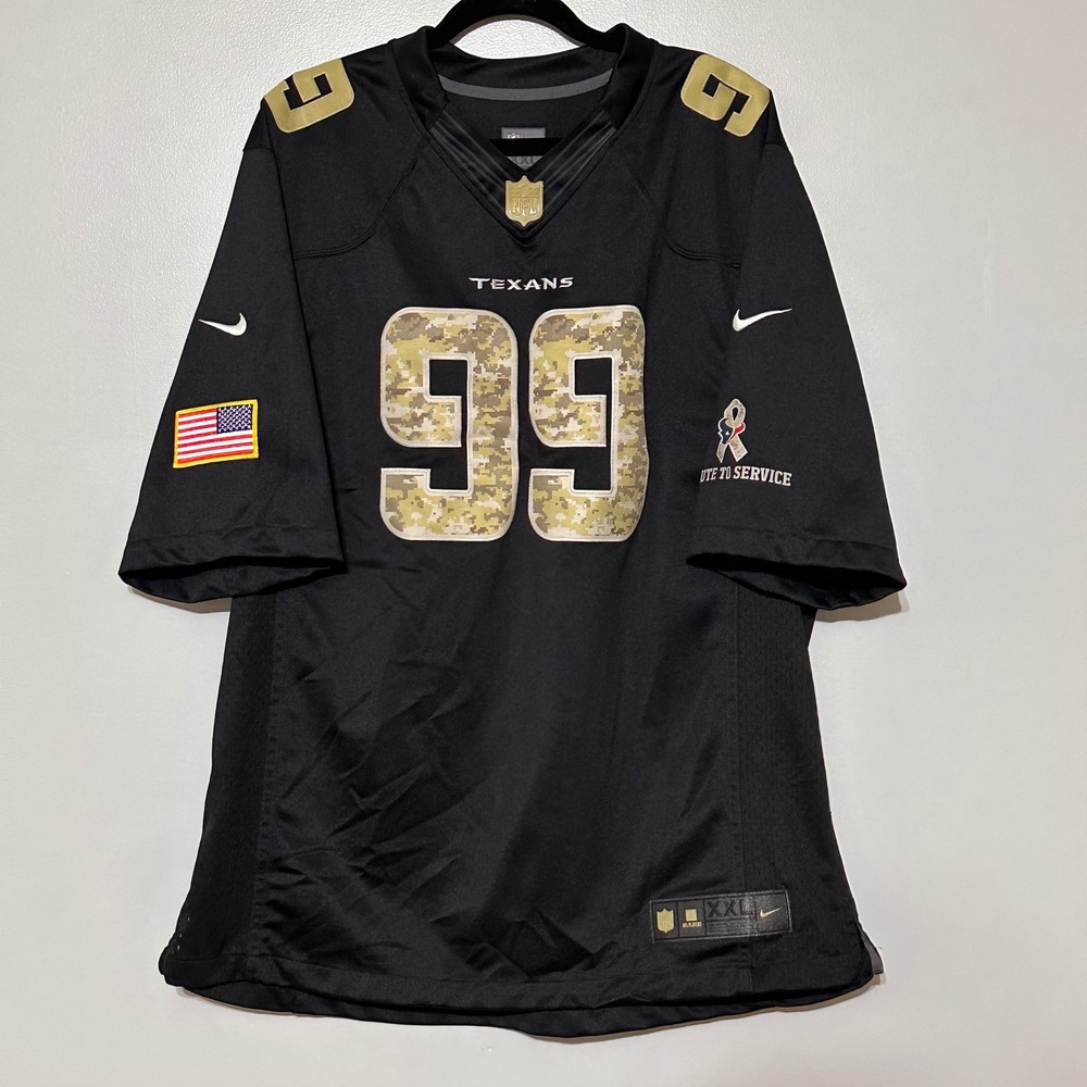 Nike Men's Houston Texans J.J. Watt Salute to Service jersey size xxl
